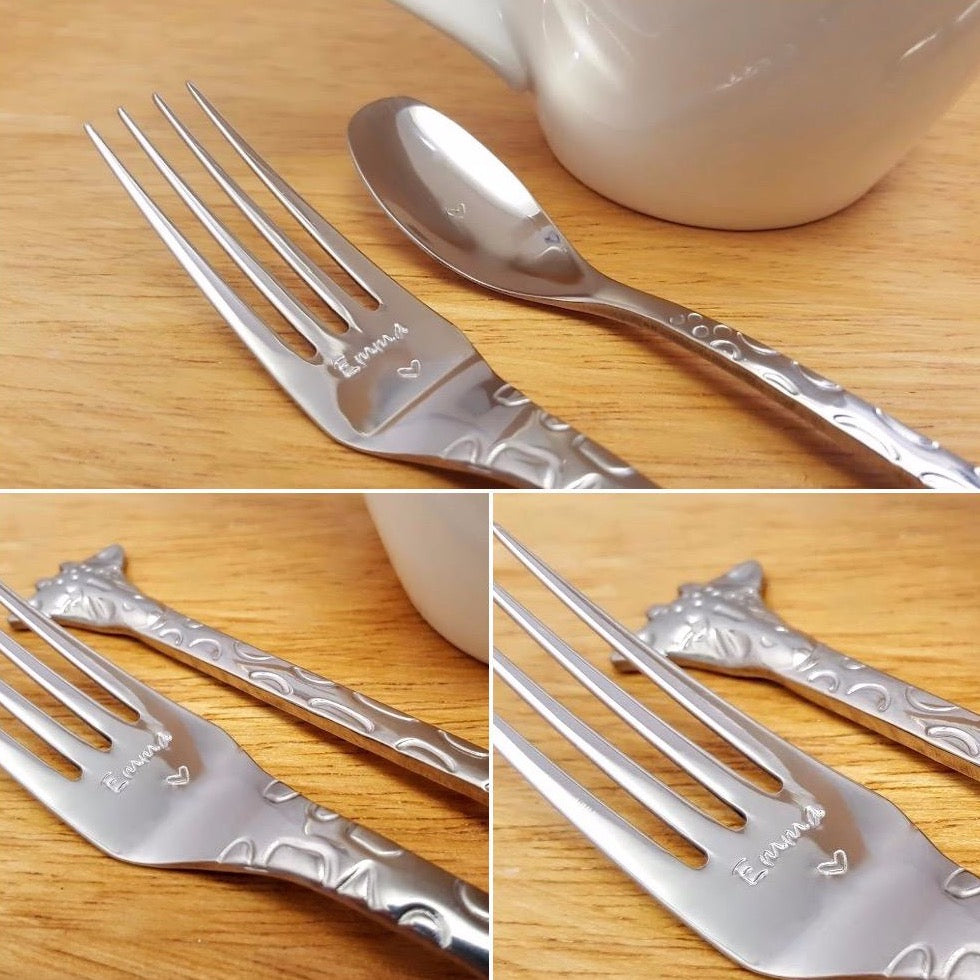 Baby cutlery sale set silver